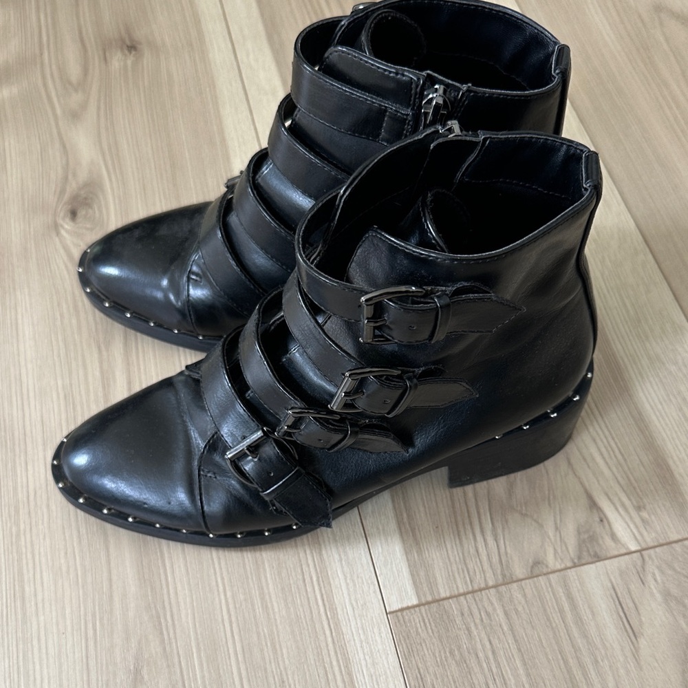 Women's Black Ankle Boots